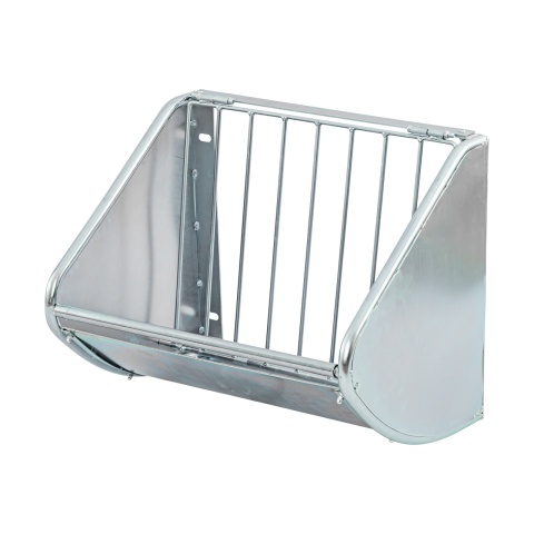 Falra szerelhető fém szénatartó, 60 × 53 cm