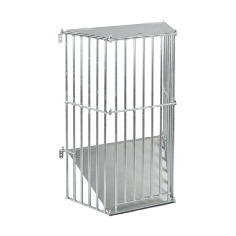 1994 - Falra szerelhető fém szénatartó, 81 × 114 cm - 91790 Ft