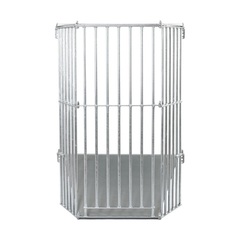 Falra szerelhető fém szénatartó, 81 × 114 cm