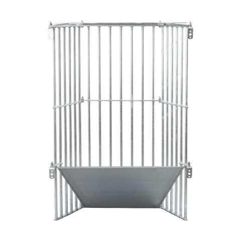 Falra szerelhető fém szénatartó, 81 × 114 cm