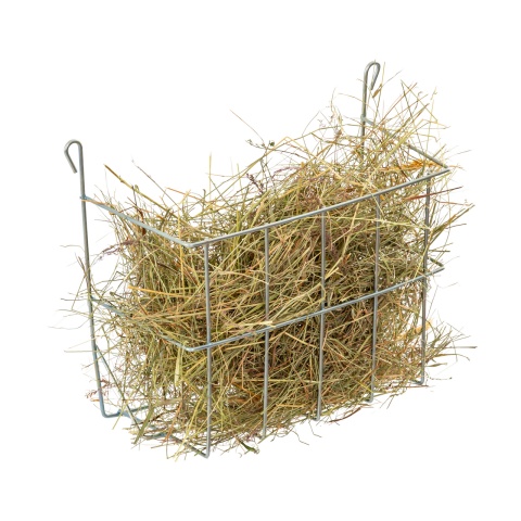 Fém szénatartó nyulaknak, 20 × 10 × 15 cm