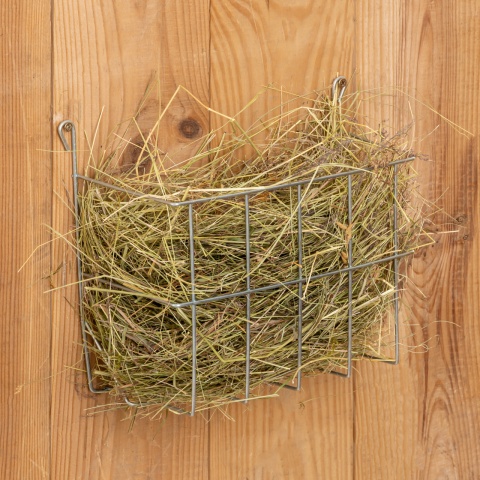 Fém szénatartó nyulaknak, 20 × 10 × 15 cm