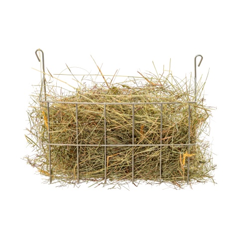 Fém szénatartó nyulaknak, 25 × 10 × 15 cm