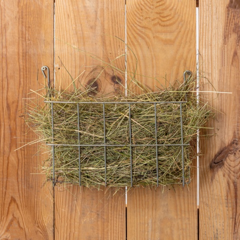 Fém szénatartó nyulaknak, 25 × 10 × 15 cm