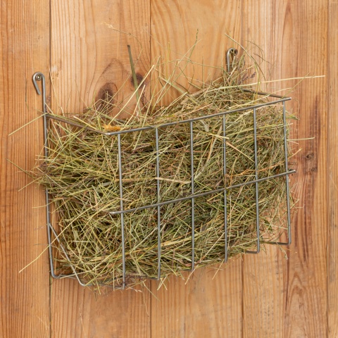 Fém szénatartó nyulaknak, 25 × 10 × 15 cm