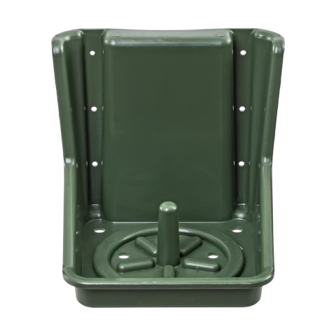 Nyalósó tartó, sötétzöld