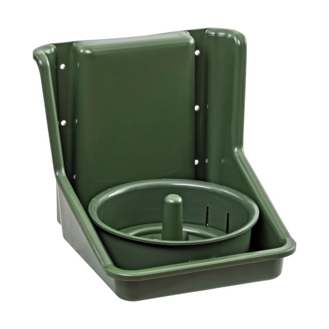 2000 - Nyalósó tartó, kerek betéttel, sötétzöld - 2540 Ft