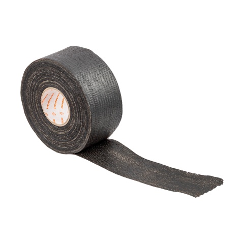 Pataszalag, fekete, Certoplast, 45 mm × 25 m