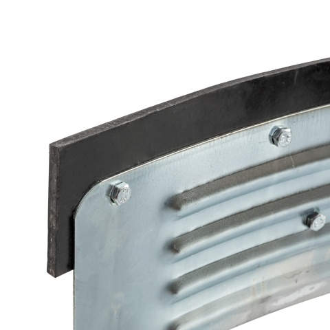 Ívelt trágyalehúzó, horganyzott, 58 cm