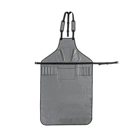 Körmöző és nyíró kötény, lábkivágás nélkül, 123 × 73 cm