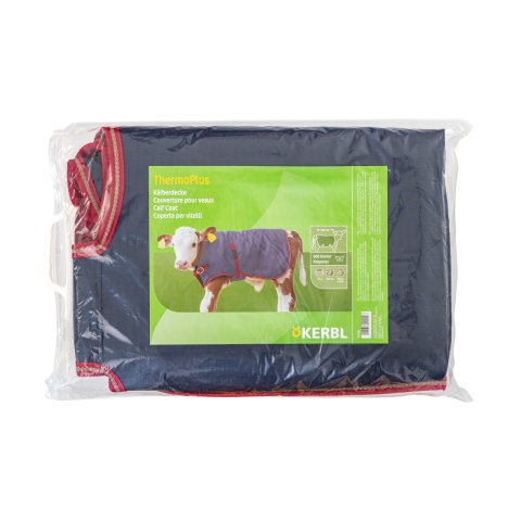 Vízálló borjútakaró, ThermoPlus, sötétkék, 80 × 70 cm