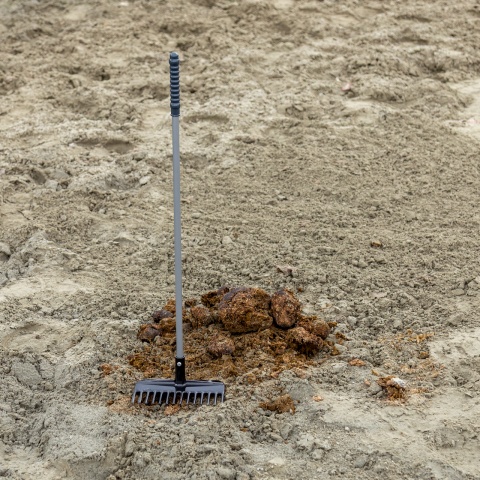 Mistboy trágyagereblye, fekete, 75 cm