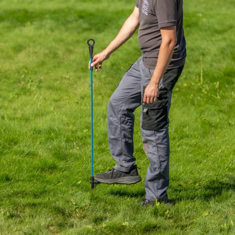 AKO Oval Premium üvegszálas oszlop, 110 cm, kék