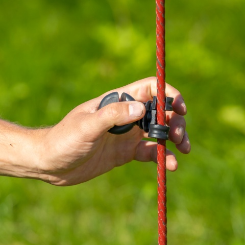 Kiegészítő szigetelő Ø8 mm-es fémoszlophoz, 25 db