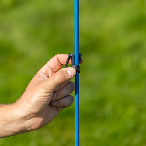 AKO Oval Premium üvegszálas oszlop, 110 cm, kék, 10 db.