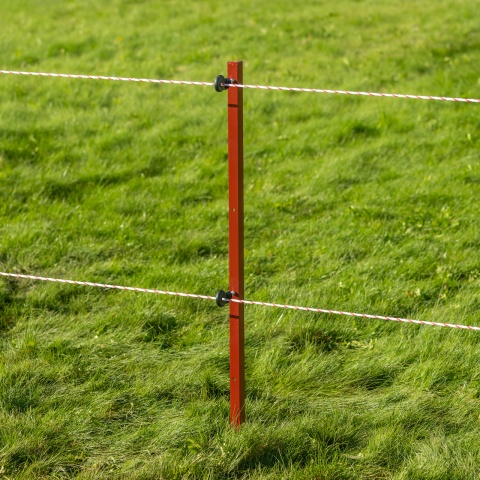 Szögacél fémoszlop, 25 × 25 mm, 115 cm, 10 db.