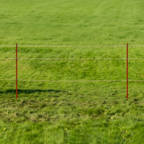 Szögacél fémoszlop, 25 × 25 mm, 165 cm, 10 db.