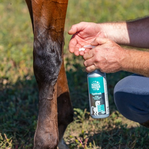 Hűsítő balzsam lovaknak, MagicBrush, 500 ml