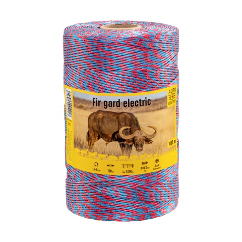 2787 - Villanypásztor zsinór - 1000 m - 100 kg - 1,44 Ω/m - 14430 Ft