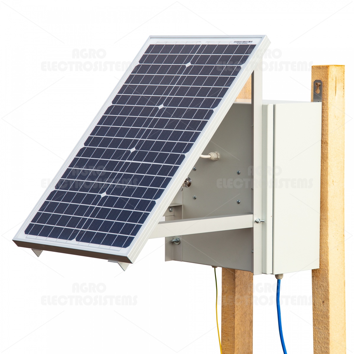 Kompakt DL 7200 villanypásztor készülék 50 W-os napelemes rendszerrel