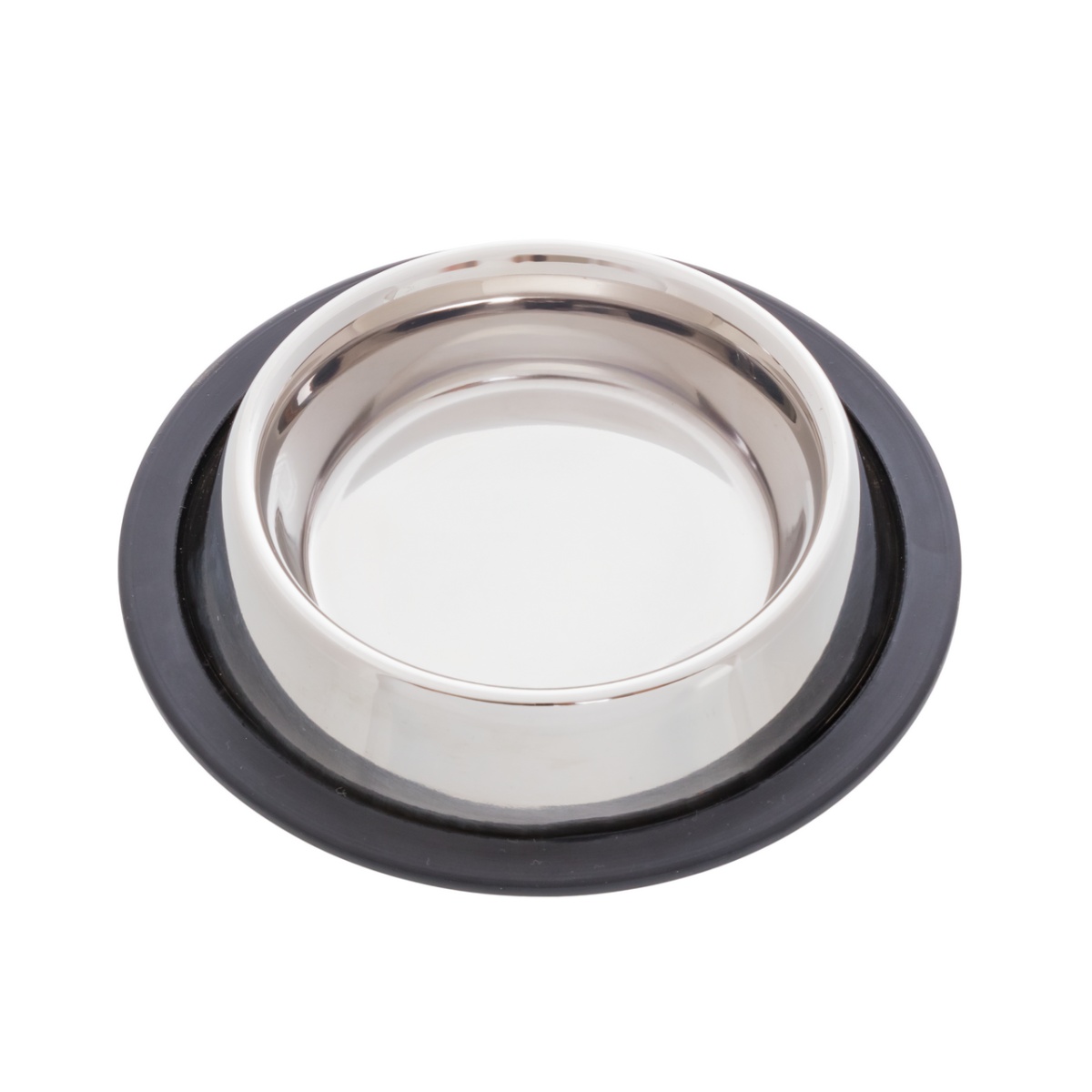 Inox etetőtál macskáknak, Ø12 cm, 200 ml