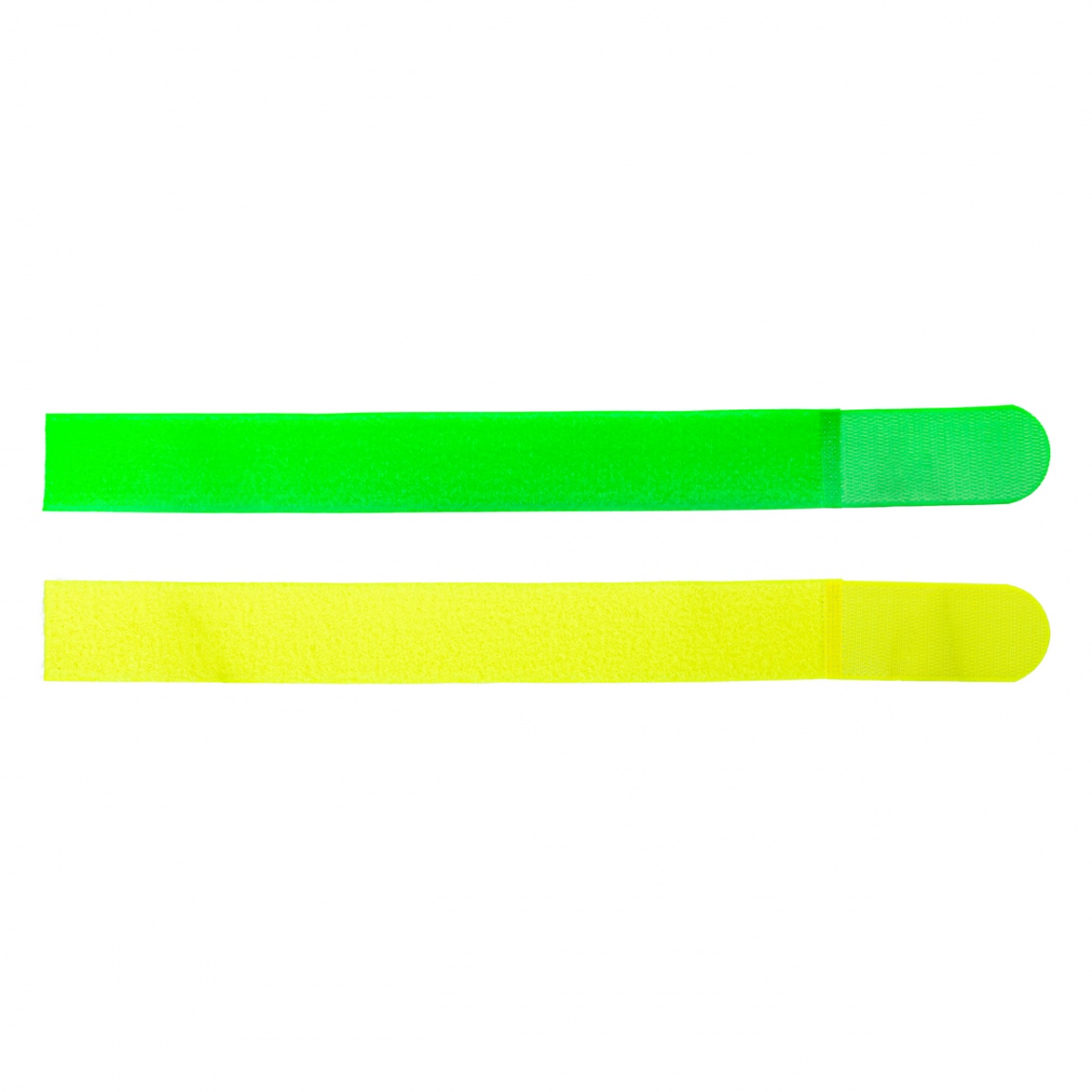 Tépőzáras bokaszalag szarvasmarháknak, zöld + sárga, 400 × 40 mm