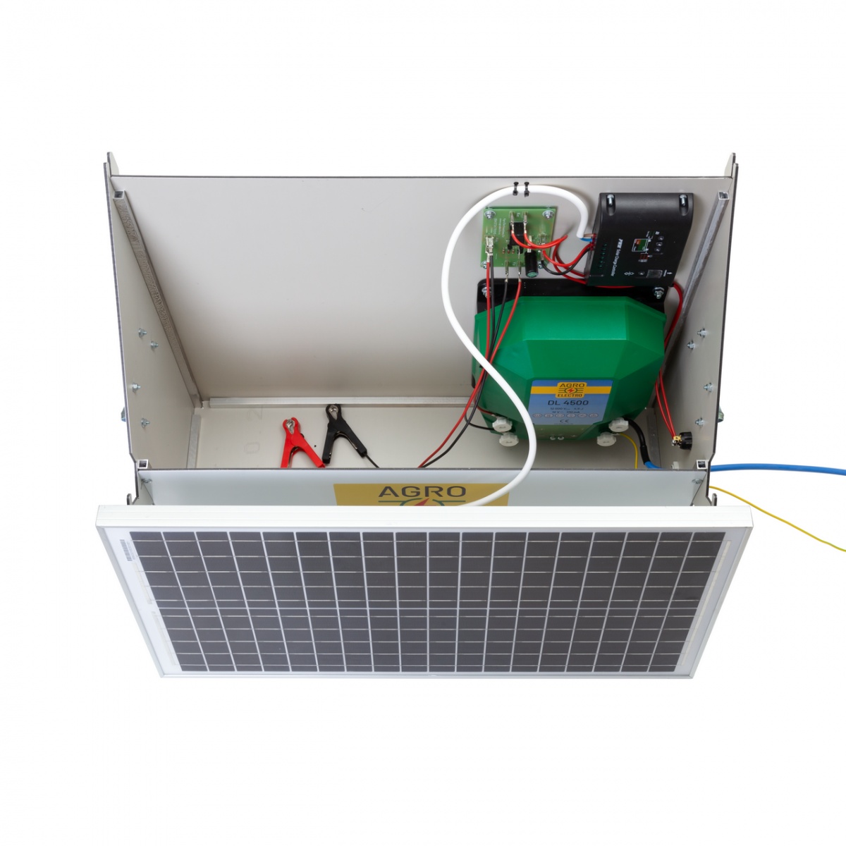 DL 4500 ECO-compact villanypásztor készülék, 30 W-os napelemes rendszerrel