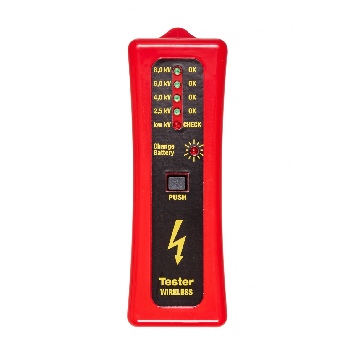 Teszter, 2,5-8 kV, földelés nélküli