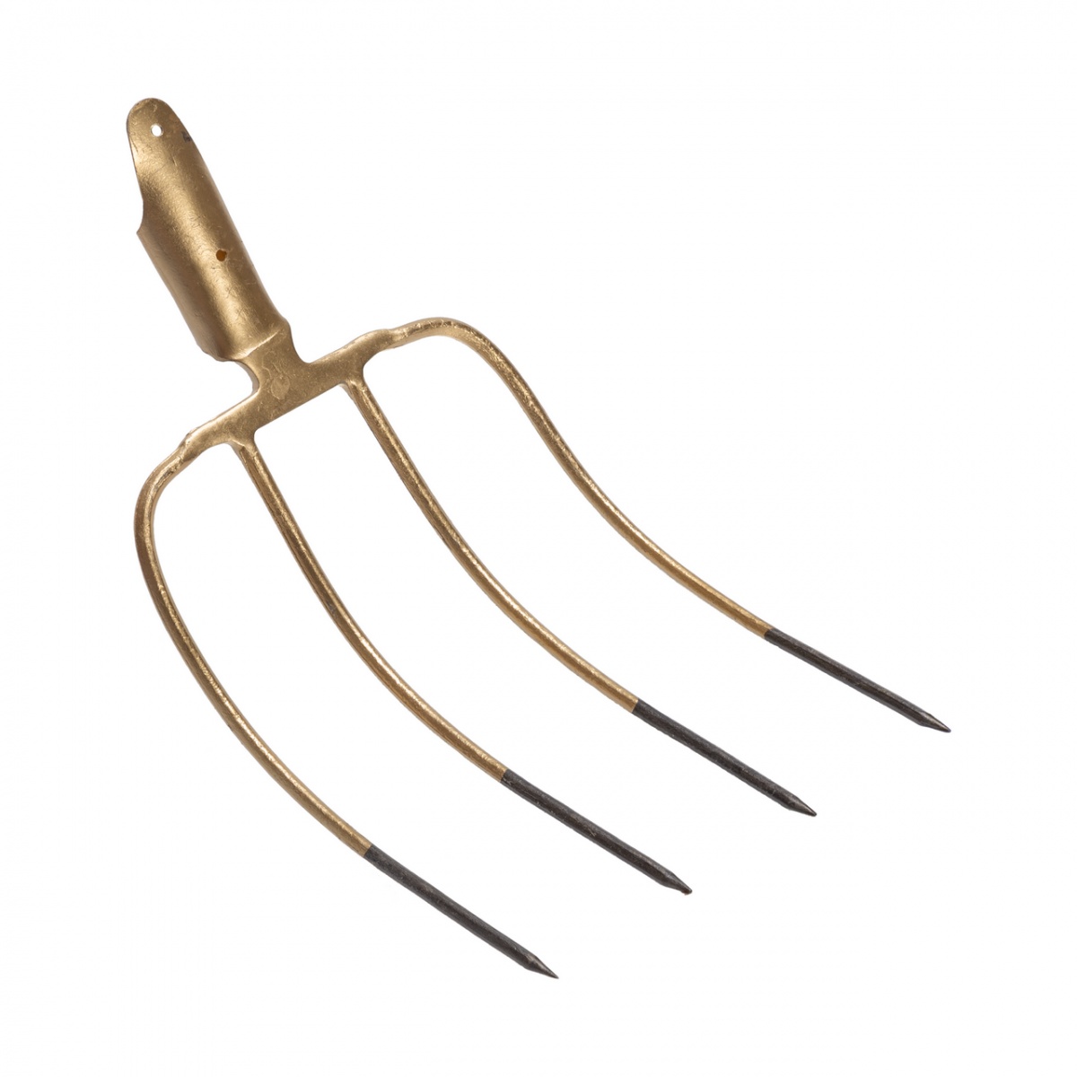 Trágyavilla, 4 ágú, nyél nélkül, 23 × 31 cm