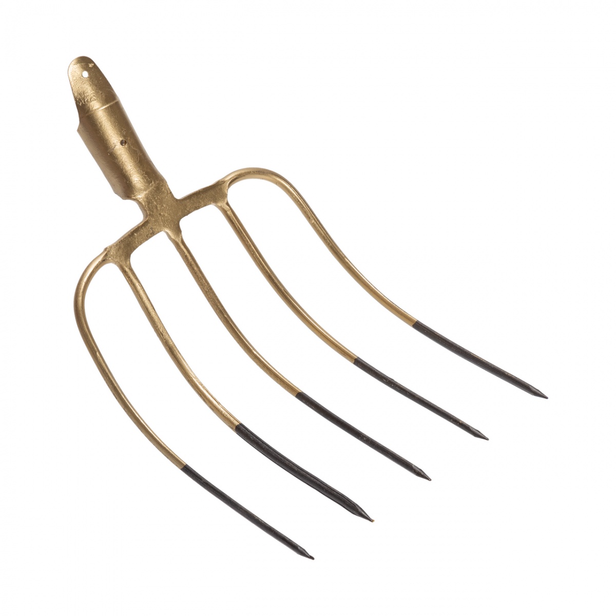 Trágyavilla, 5 ágú, nyél nélkül, 24 × 31 cm