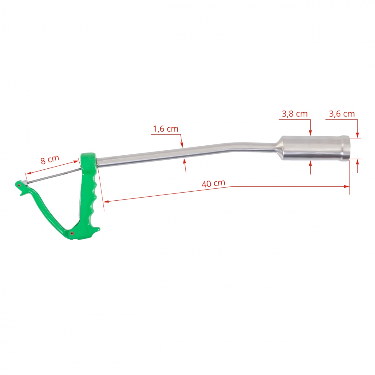 Bendőmágnes behelyező szerszám, 53 cm