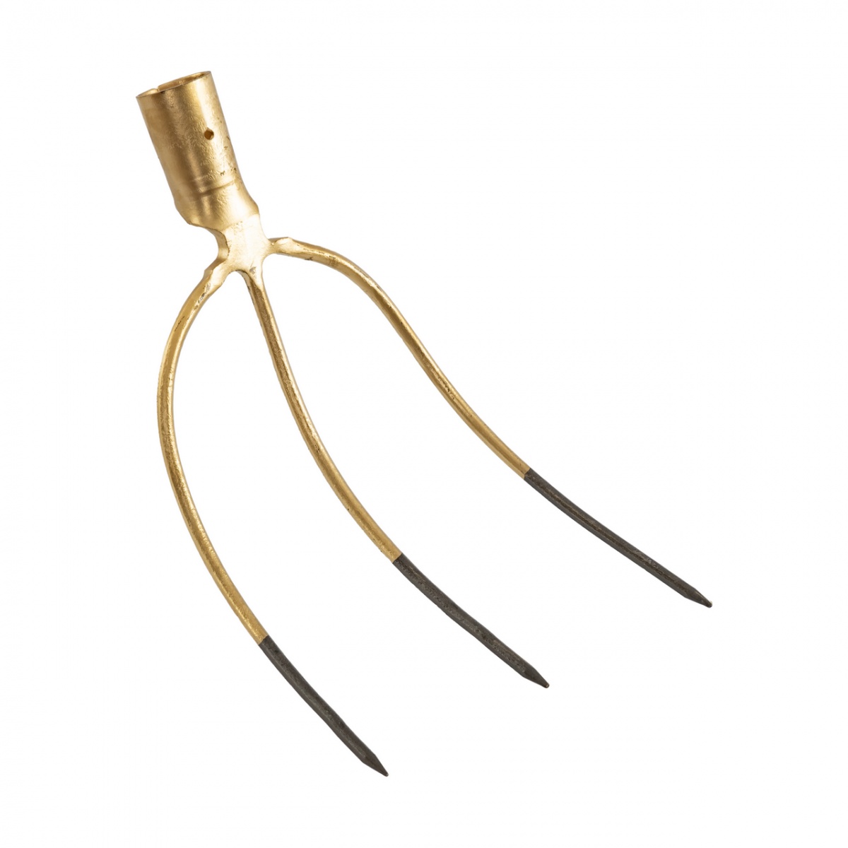 Széna- és bálavilla, 3 ágú, nyél nélkül, 21 × 28 cm