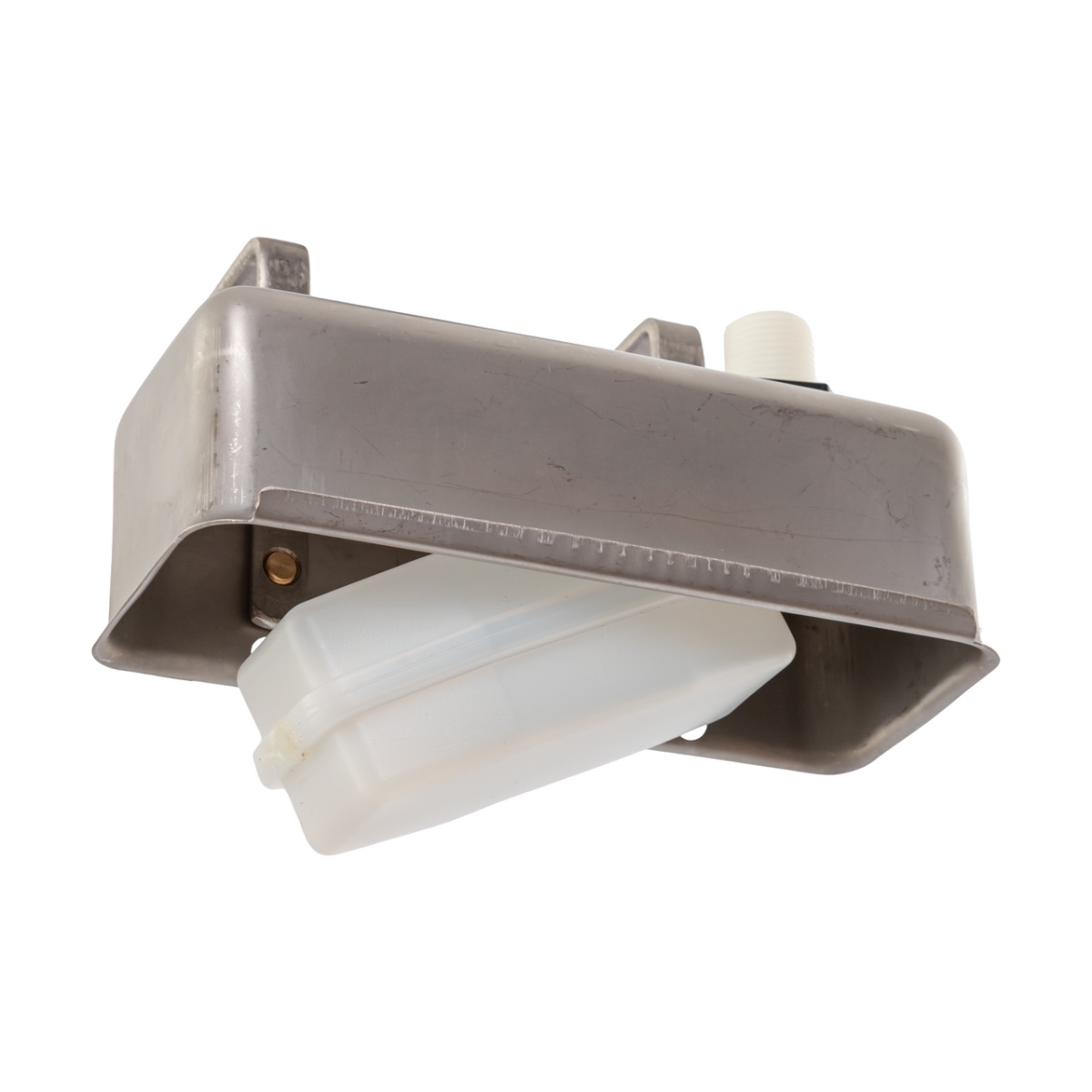 Úszószelep rozsdamentes acél burkolatban, 1/2"