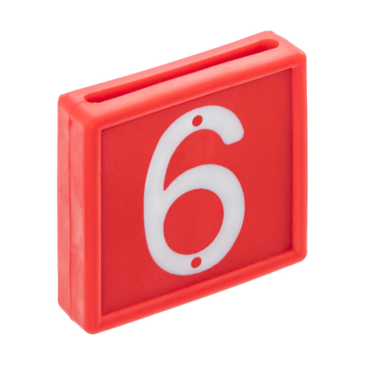 Állatjelölő számjegyek nyakpántra, 6-os vagy 9-es szám, 10 db