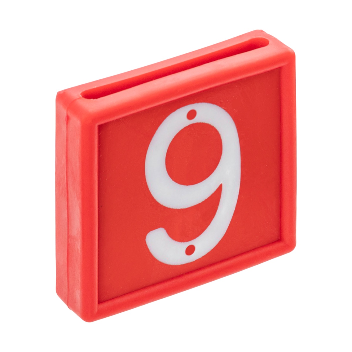 Állatjelölő számjegyek nyakpántra, 6-os vagy 9-es szám, 10 db