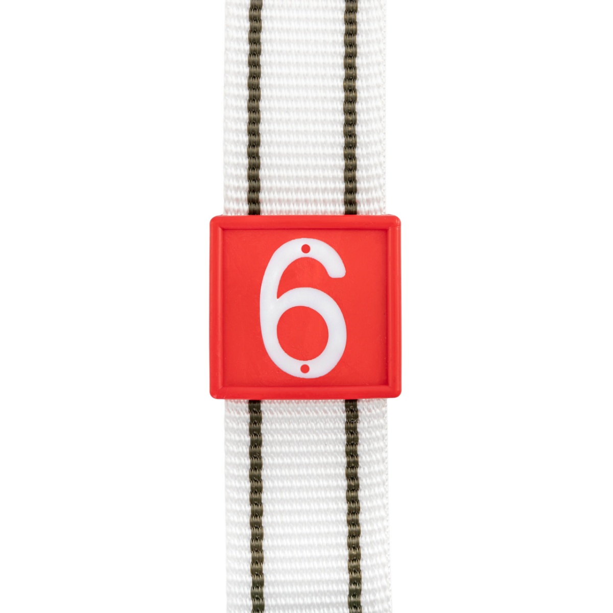 Állatjelölő számjegyek nyakpántra, 6-os vagy 9-es szám, 10 db