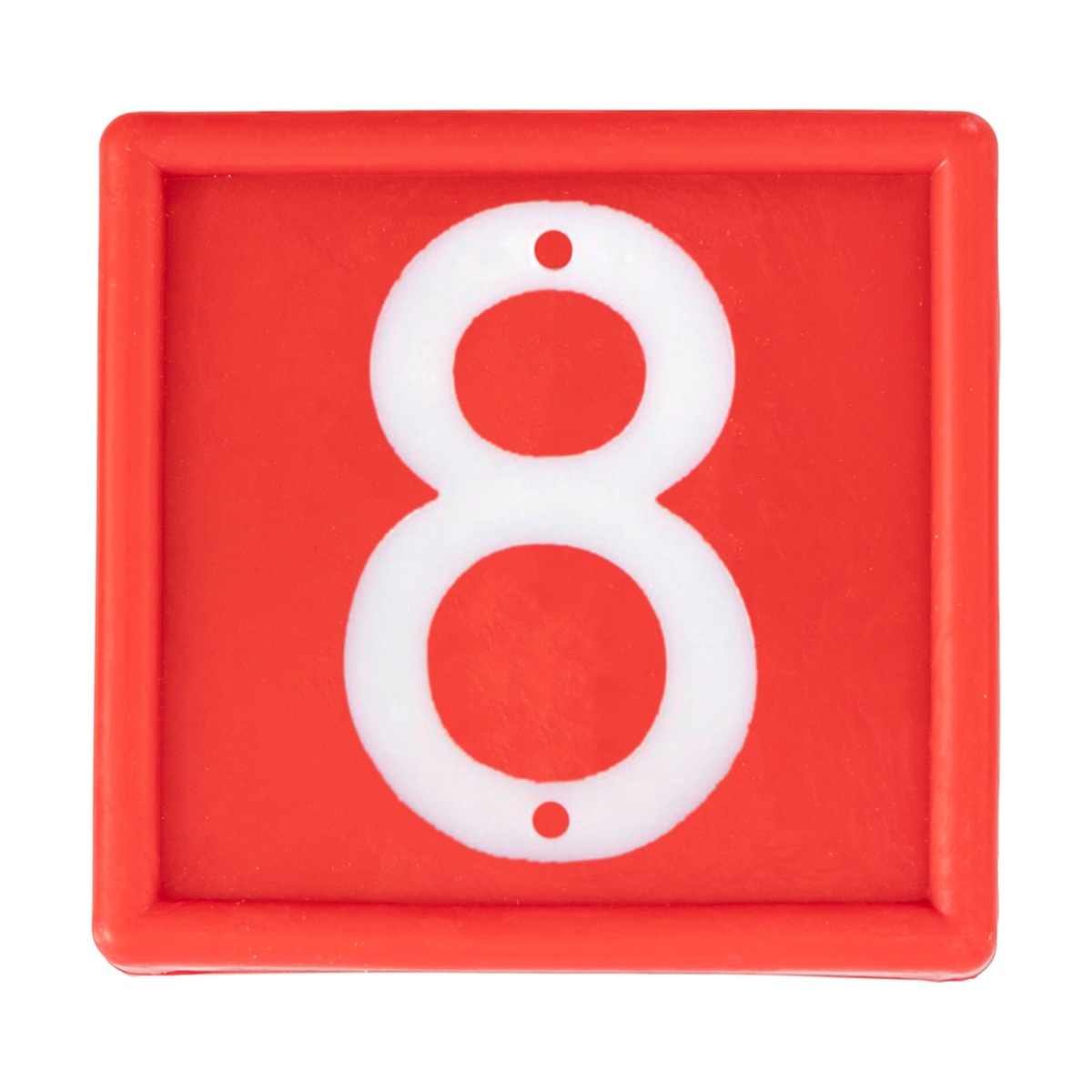 Állatjelölő számjegyek nyakpántra, 8-as szám, 10 db