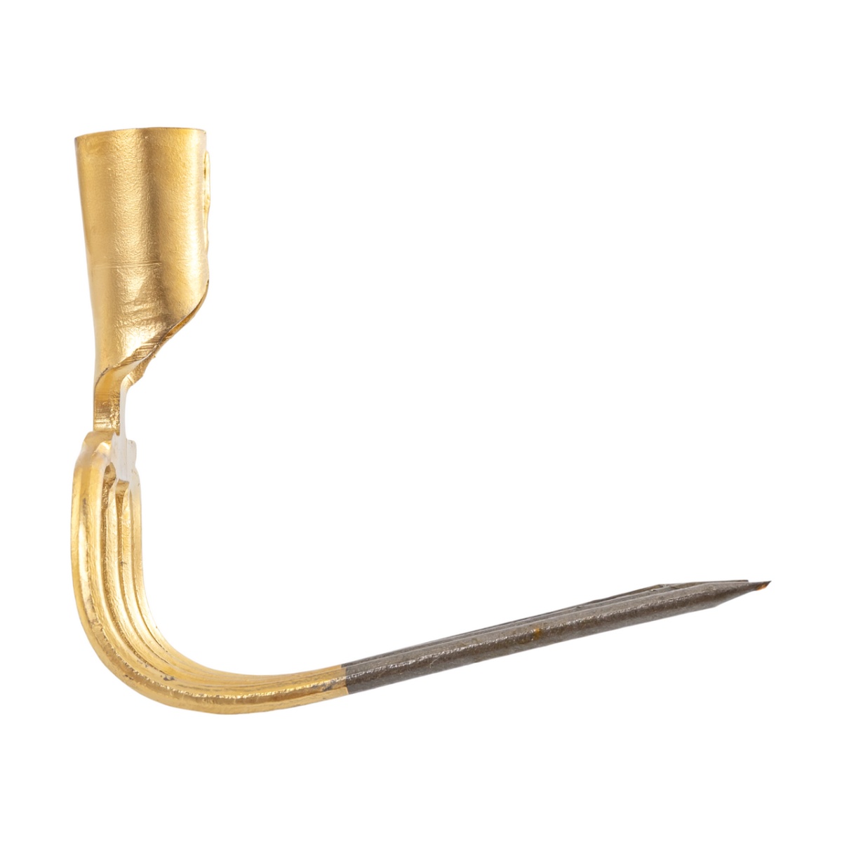 Négy ágú, 90 fokban hajlított trágyavilla, 22,5 × 20 cm