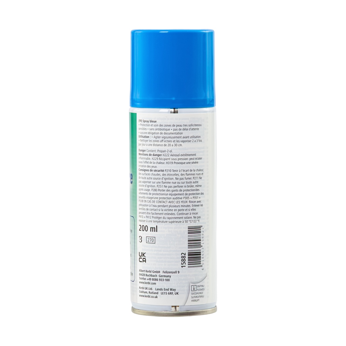 BlauCare kék fertőtlenítő spray, 200 ml