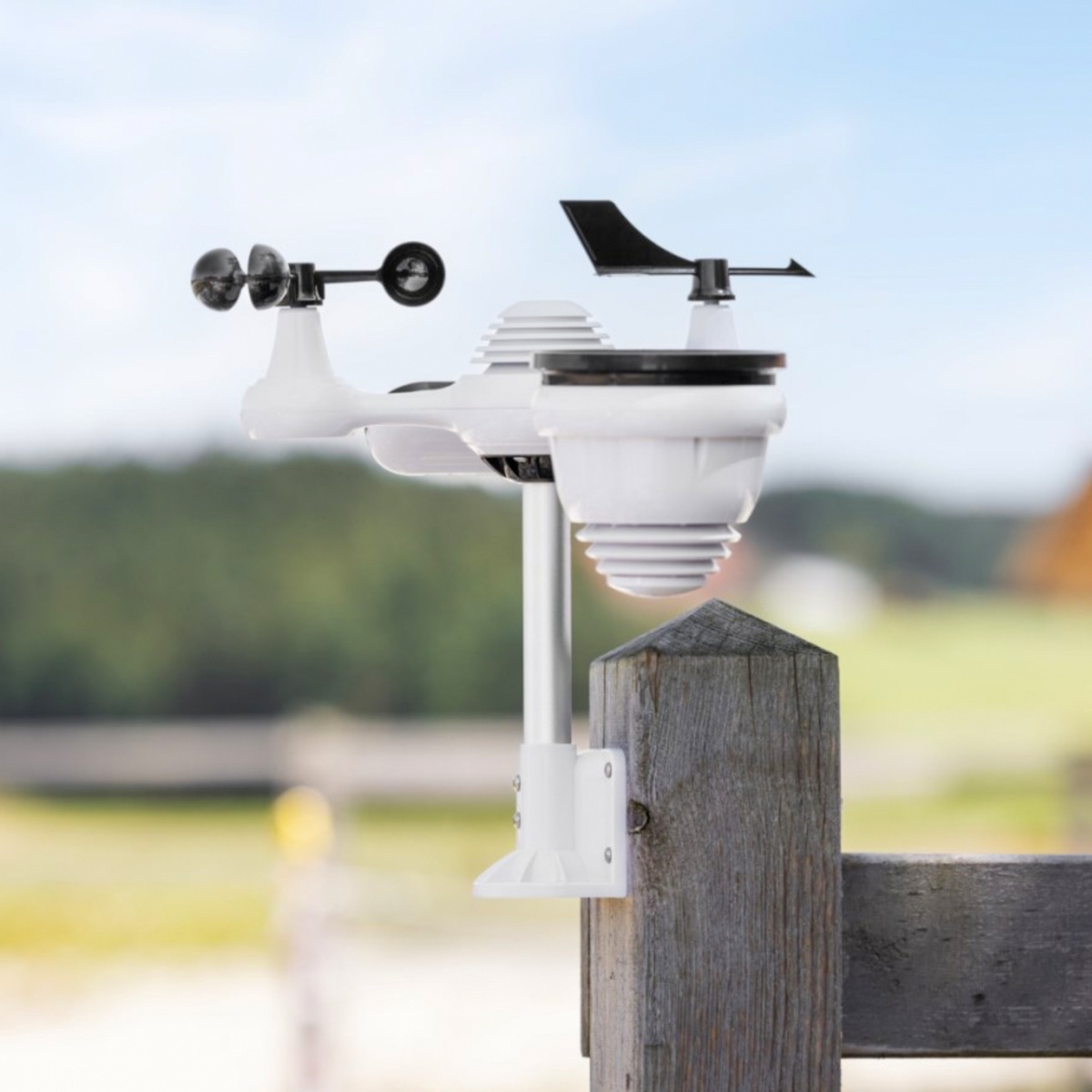 Digitális időjárás-állomás 7 az 1-ben, WiFi kapcsolattal és mobilalkalmazással