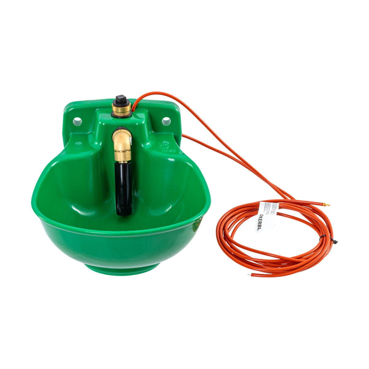 Fagyálló itató hengeres szeleppel és fűtőkábellel, 2,8 literes