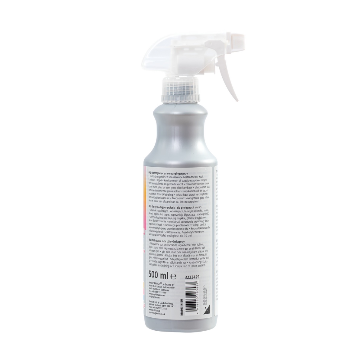 Sörényápoló spray, FruitExplosion illattal, MagicBrush, 500 ml