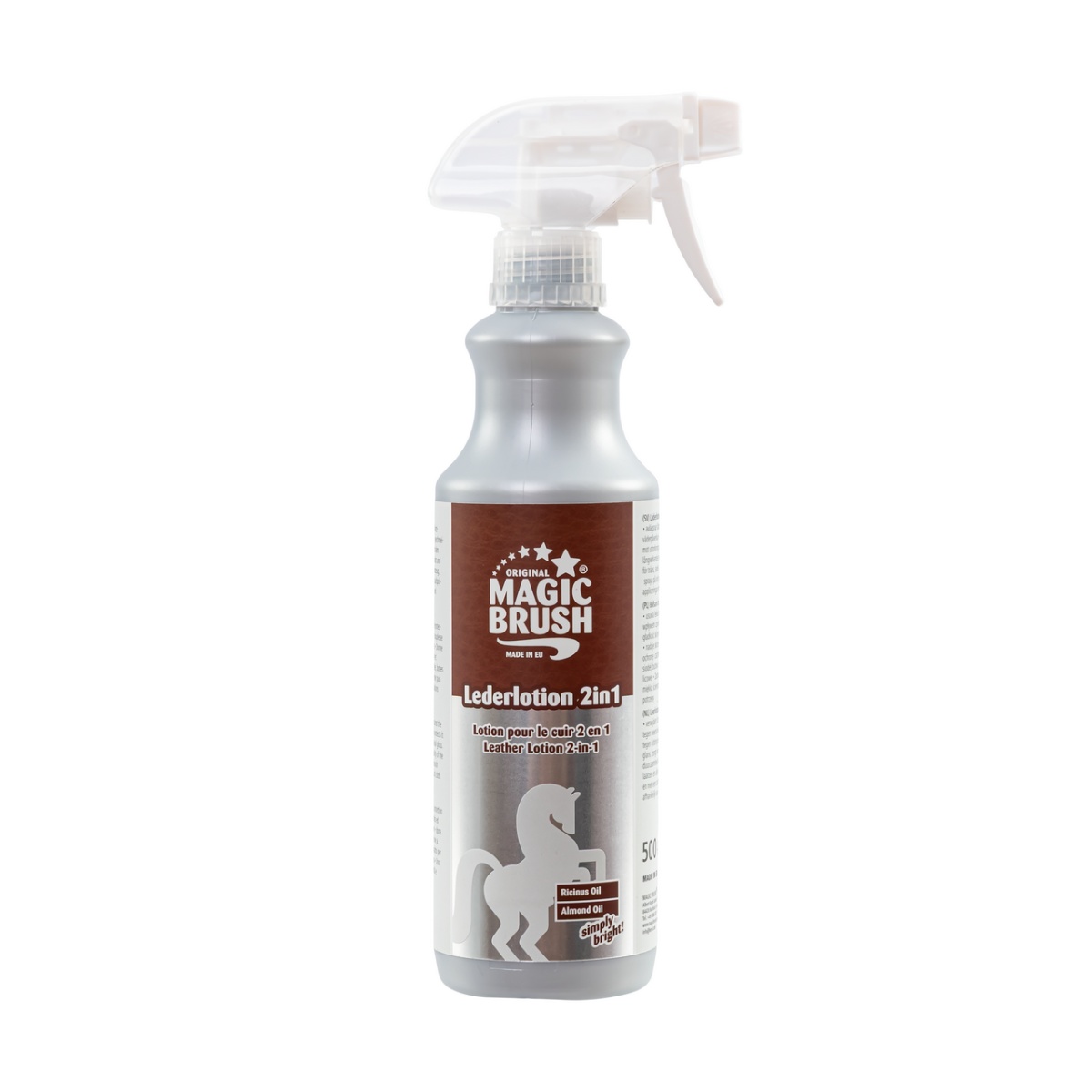 2 az 1-ben bőrápoló folyadék, MagicBrush, 500 ml