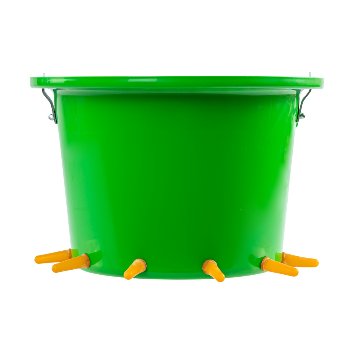 Szoptató vödör bárányok és gidák számára, 6 cumival, 12 liter