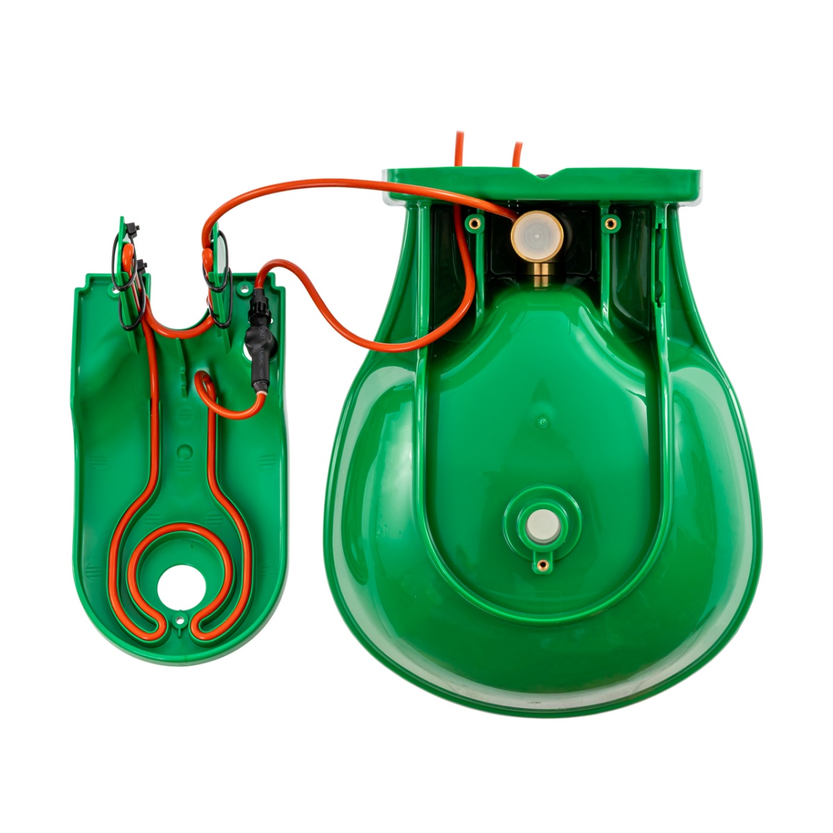 Fagyálló itató hengeres szeleppel és fűtőkábellel, 2,8 literes