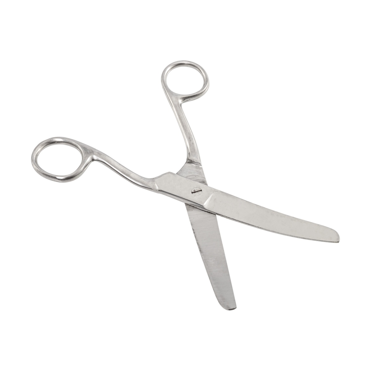 Ívelt kötésvágó olló, rozsdamentes acél, 200 mm