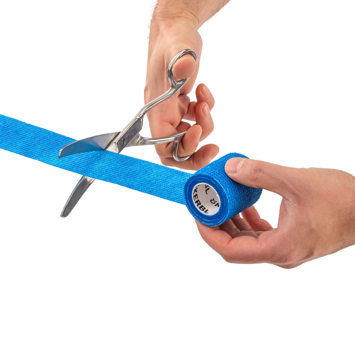 Ívelt kötésvágó olló, rozsdamentes acél, 200 mm