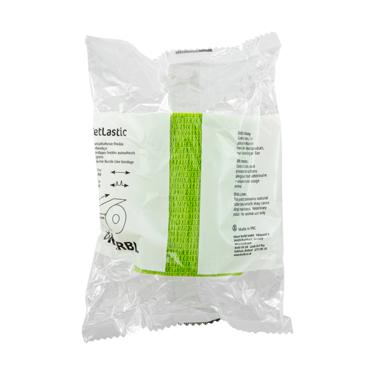 Öntapadó patakötöző, Vetlastic, zöld, 450 × 7,5 cm