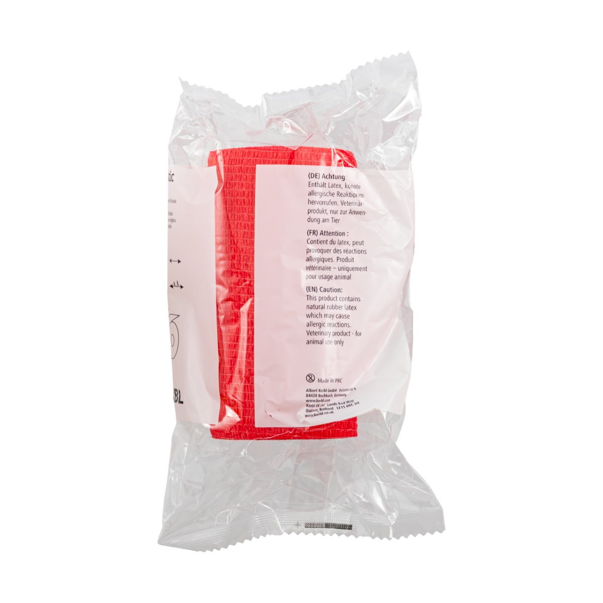 Öntapadó patakötöző, Vetlastic, piros, 450 × 10 cm