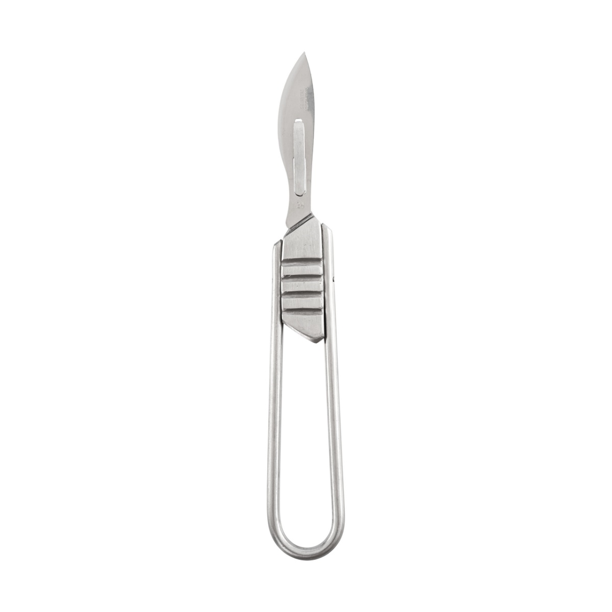 Összecsukható állatorvosi szikenyél, rozsdamentes acélból, 4-es típus